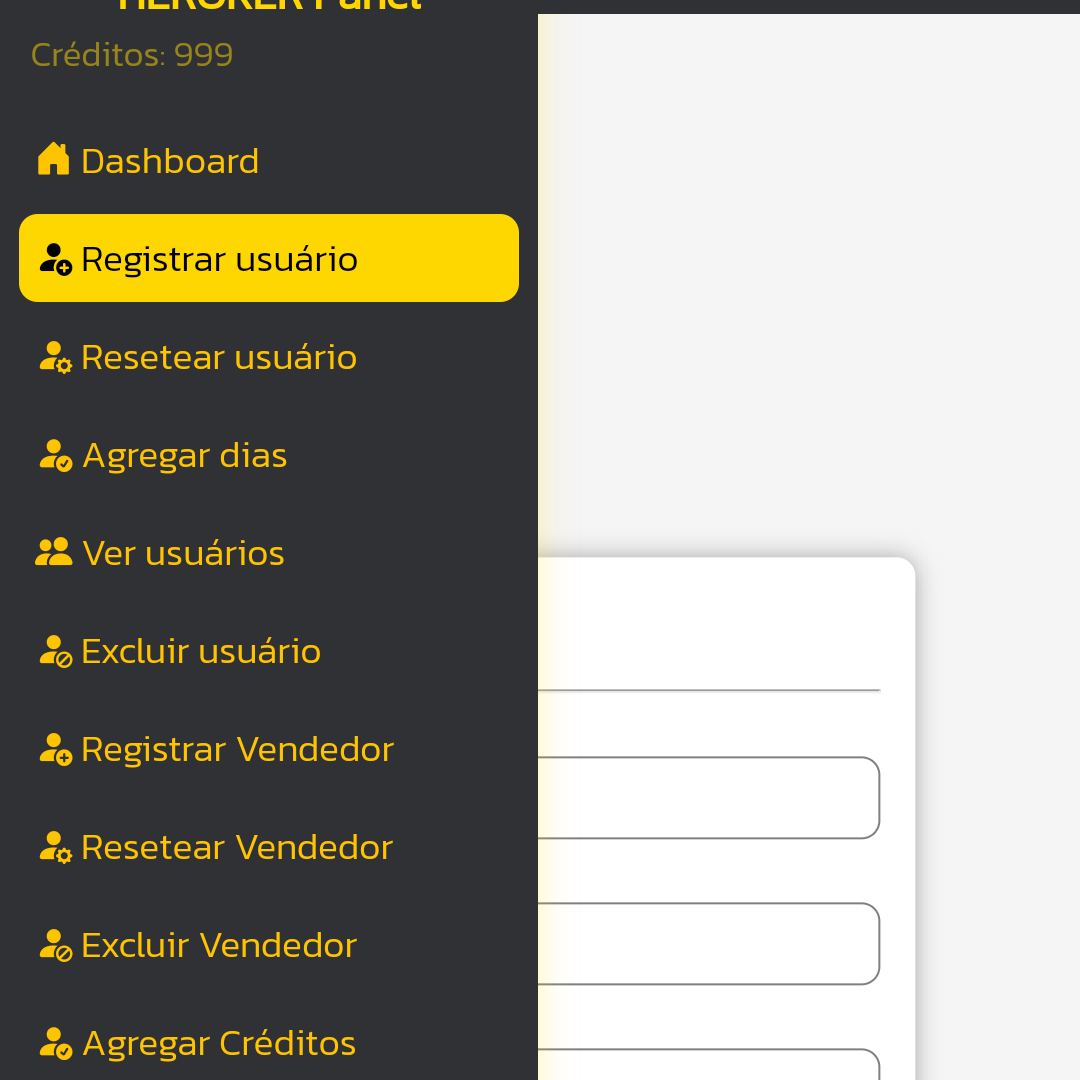 Panel web PRO